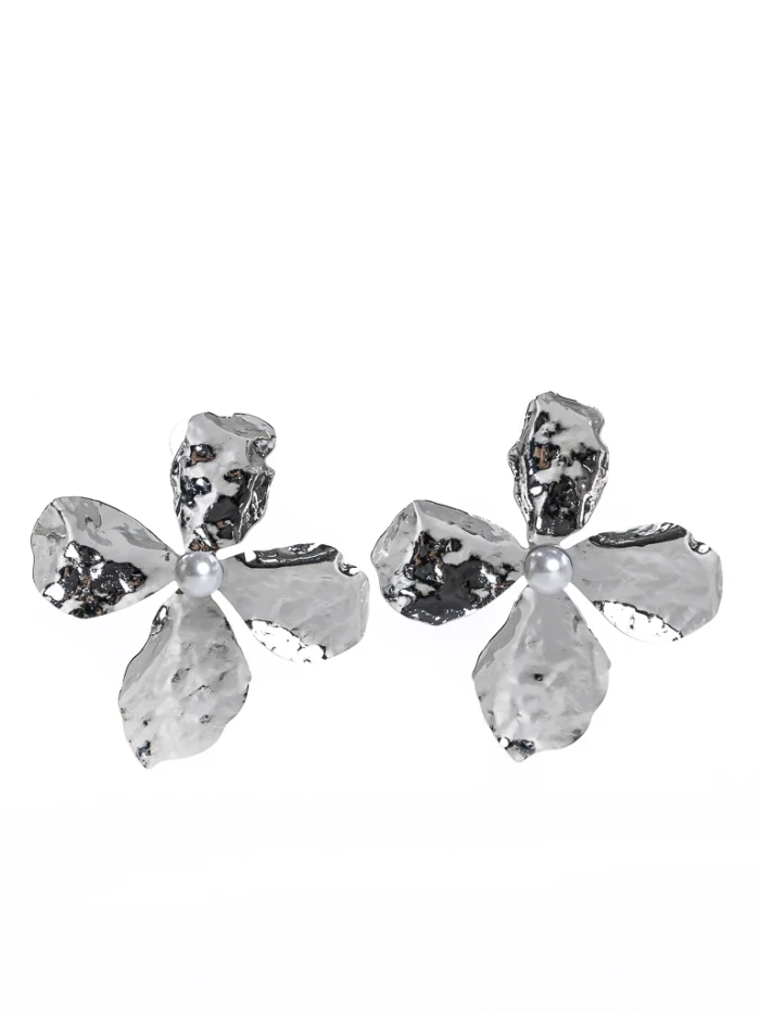 Cercei de Dama E130 Argintiu | Mei » MeiShop.Ro