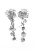 Cercei de Dama E134 Argintiu | Mei » MeiShop.Ro