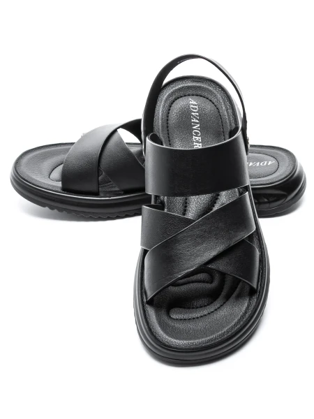 Sandale Barbati 72008 Negru » MeiShop.Ro