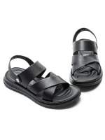 Sandale Barbati 72008 Negru » MeiShop.Ro