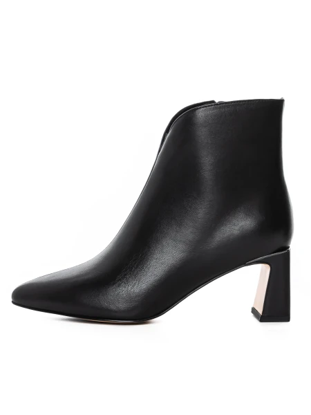 Botine Dama cu toc gros 2091-5-61A Negru » MeiShop.Ro
