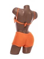 Costum de Baie Dama 2 Piese A2045 Roz » MeiShop.Ro