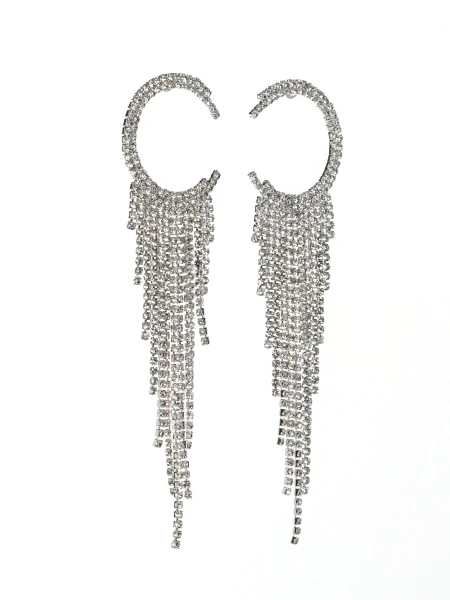 Cercei de Dama CRC018 Argintiu | Mei » MeiShop.Ro