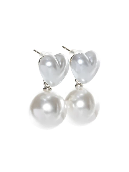 Cercei de Dama CRC014 Alb | Mei » MeiShop.Ro
