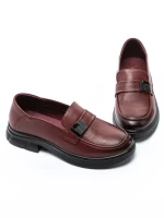 Pantofi Casual Dama N221 Visiniu | Formazione