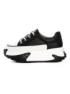 Pantofi Sport Dama din piele naturala KM9071-2 BLACK | ADVANCER