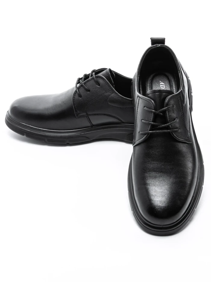 Pantofi Casual Barbati din piele naturala W25506 BLACK | ADVANCER