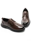 Pantofi Casual Barbati din piele naturala W25506 BROWN | ADVANCER