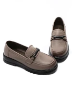 Pantofi Casual Dama din piele naturala N750 APRICOT | ADVANCER