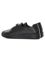 Pantofi Casual Dama din piele naturala 6351 BLACK | ADVANCER