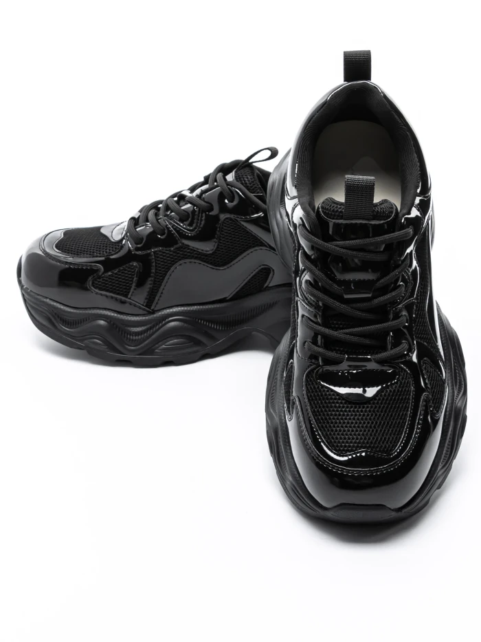 Pantofi Sport Dama din piele naturala 919-1 Negru | Ad... » MeiShop.Ro