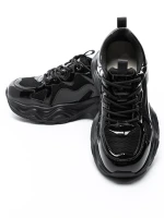 Pantofi Sport Dama din piele naturala 919-1 Negru | Ad... » MeiShop.Ro