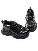 Pantofi Sport Dama din piele naturala 919-1 Negru | Ad... » MeiShop.Ro