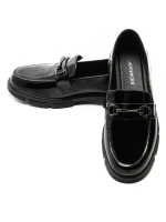 Pantofi Casual Dama din piele naturala 0278G06 BLACK | ADVANCER