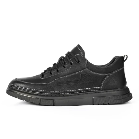 Pantofi Casual Barbati WM807 Negru-Alb | Advancer » MeiShop.Ro