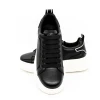 Pantofi Sport Barbati din piele naturala 3221 Negru-Alb | Advancer
