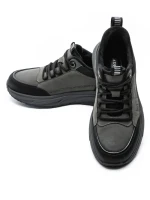 Pantofi Sport Barbati din piele naturala E90002 GREY | ADVANCER