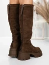 Cizme Dama cu Toc 5WL80 BROWN | MEI