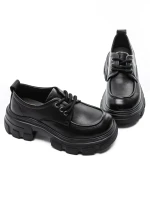 Pantofi Casual Dama din piele naturala KM1606 Negru | ... » MeiShop.Ro