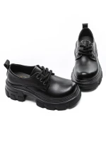 Pantofi Casual Dama din piele naturala KM1607 Negru | ... » MeiShop.Ro