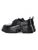 Pantofi Casual Dama din piele naturala KM1607 Negru | ... » MeiShop.Ro