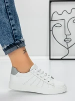 Sneakers Dama 982 WHITE-GREY | FASHION