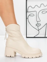 Ghete Dama 3WL16 Bej » MeiShop.Ro