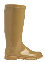 Cizme copii bej din cauciuc Gaila