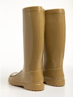 Cizme copii bej din cauciuc Gaila