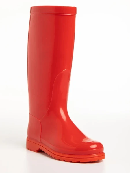 Cizme copii rosii din cauciuc Esila