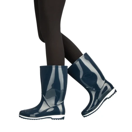 Cizme cauciuc dama Dily albastre