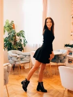 Ghete dama Efina negre