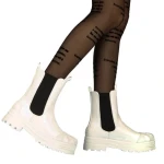 Cizme dama Belisa albe