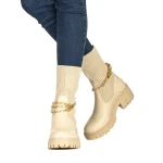 Cizme dama Calysta bej