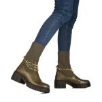 Cizme dama Calysta verzi