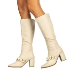 Cizme dama Cassye bej