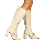 Cizme dama Cassye bej