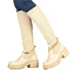 Cizme dama Catlin bej