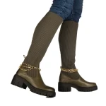 Cizme dama Catlin verzi