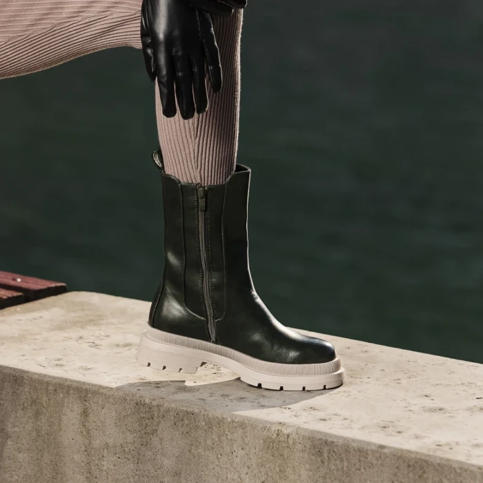 Cizme dama Ery verzi