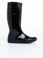 Cizme dama negre din cauciuc Eneida