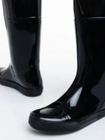 Cizme dama negre din cauciuc Eneida