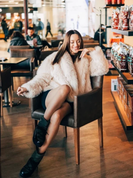 Cizme dama verzi  din piele ecologica lacuita si material sintetic Galena