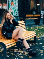 Cizme dama negre din piele ecologica si material Nicova