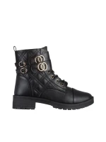 Ghete dama negre din piele ecologica Shirley