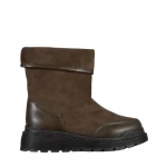 Cizme dama verzi din piele ecologica Rima