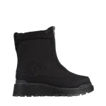 Cizme dama negre din piele ecologica Lilith