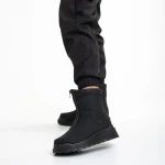 Cizme dama negre din piele ecologica Lilith