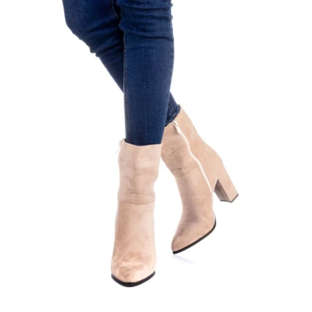 Botine dama Marlyn bej