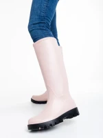Cizme dama roz din cauciuc Damira